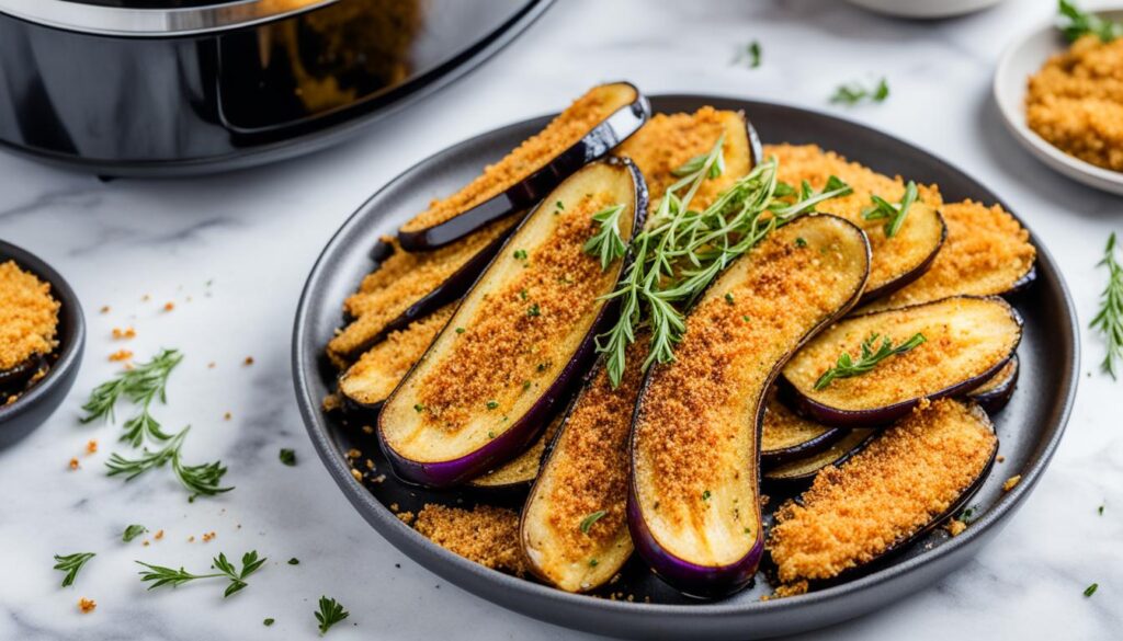 easy air fryer eggplant