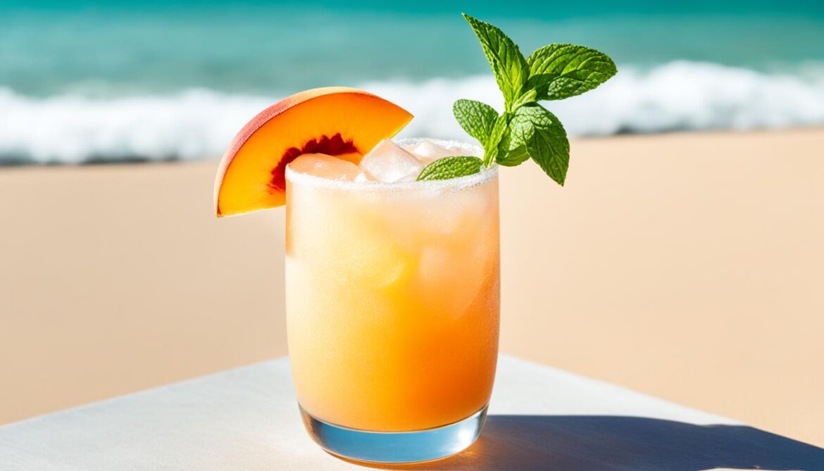 Peach Frozen Margarita Recipe: Summer Bliss